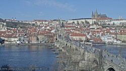Pražský hrad, Karlův most, Vltava