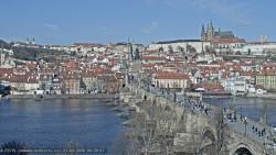 Pražský hrad, Karlův most, Vltava
