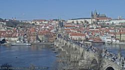Pražský hrad, Karlův most, Vltava