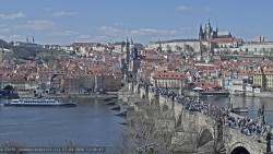 Pražský hrad, Karlův most, Vltava