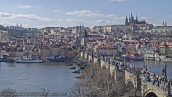 Pražský hrad, Karlův most, Vltava