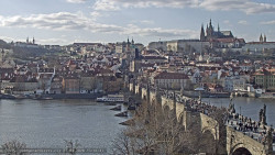 Pražský hrad, Karlův most, Vltava