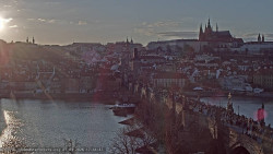 Pražský hrad, Karlův most, Vltava