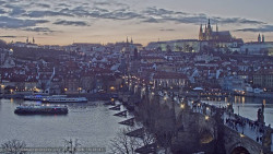 Pražský hrad, Karlův most, Vltava