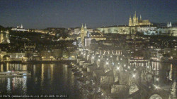 Pražský hrad, Karlův most, Vltava