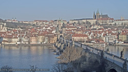 Pražský hrad, Karlův most, Vltava