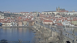 Pražský hrad, Karlův most, Vltava
