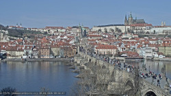 Pražský hrad, Karlův most, Vltava