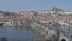 Pražský hrad, Karlův most, Vltava