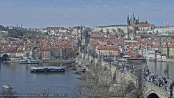 Pražský hrad, Karlův most, Vltava
