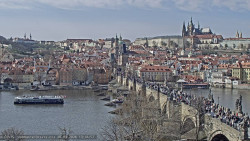 Pražský hrad, Karlův most, Vltava