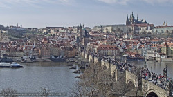 Pražský hrad, Karlův most, Vltava