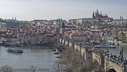Pražský hrad, Karlův most, Vltava