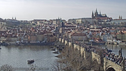 Pražský hrad, Karlův most, Vltava