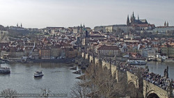 Pražský hrad, Karlův most, Vltava