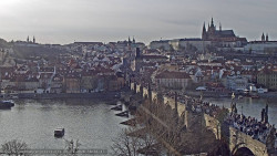 Pražský hrad, Karlův most, Vltava