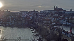 Pražský hrad, Karlův most, Vltava