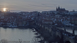 Pražský hrad, Karlův most, Vltava