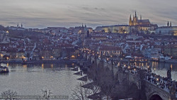Pražský hrad, Karlův most, Vltava