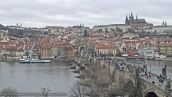 Pražský hrad, Karlův most, Vltava