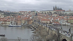 Pražský hrad, Karlův most, Vltava