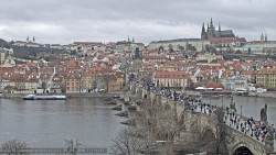 Pražský hrad, Karlův most, Vltava