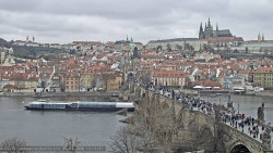 Pražský hrad, Karlův most, Vltava