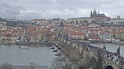 Pražský hrad, Karlův most, Vltava