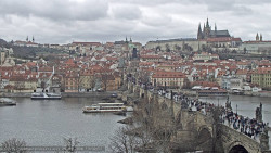 Pražský hrad, Karlův most, Vltava