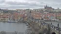Pražský hrad, Karlův most, Vltava