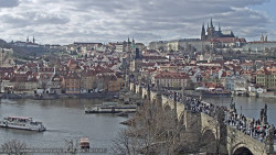 Pražský hrad, Karlův most, Vltava