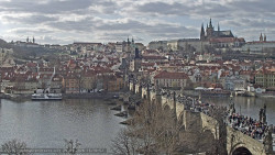 Pražský hrad, Karlův most, Vltava