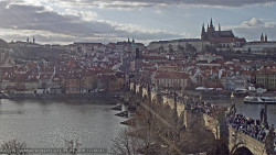 Pražský hrad, Karlův most, Vltava