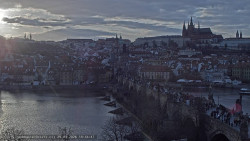 Pražský hrad, Karlův most, Vltava