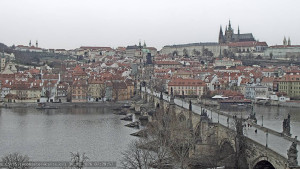 Město Praha - Pražský hrad, Karlův most, Vltava - 30.3.2026 v 07:30 Město Praha - Pražský hrad, Karlův most, Vltava - 30.3.2026 v 07:30