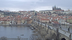 Pražský hrad, Karlův most, Vltava