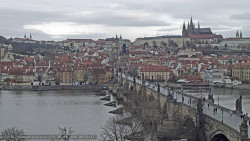 Pražský hrad, Karlův most, Vltava