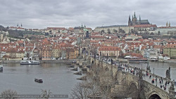 Pražský hrad, Karlův most, Vltava