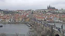 Pražský hrad, Karlův most, Vltava
