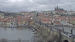 Pražský hrad, Karlův most, Vltava