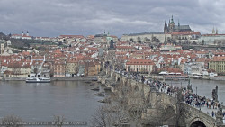 Pražský hrad, Karlův most, Vltava