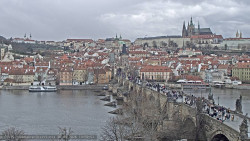 Pražský hrad, Karlův most, Vltava