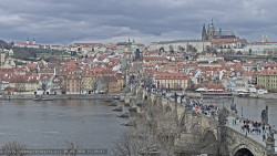 Pražský hrad, Karlův most, Vltava