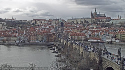 Pražský hrad, Karlův most, Vltava