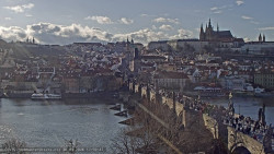 Pražský hrad, Karlův most, Vltava