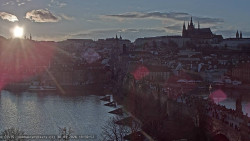 Pražský hrad, Karlův most, Vltava