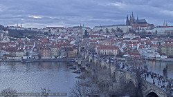 Pražský hrad, Karlův most, Vltava