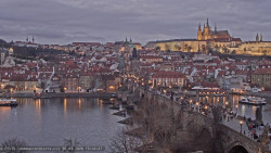 Pražský hrad, Karlův most, Vltava