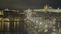 Pražský hrad, Karlův most, Vltava