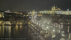 Pražský hrad, Karlův most, Vltava